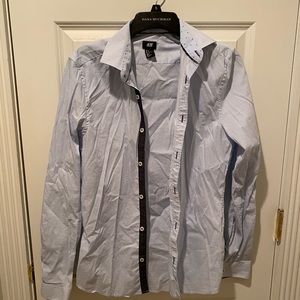 Worn once! H&M men’s button down
